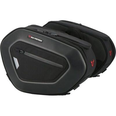 Kit di Saccoche Yamaha MT-07 - Argento / Nero - Sportivo, leggero, resistente Kit di Saccoche Yamaha MT-07 - Argento / Nero - Sportivo, leggero, resistente