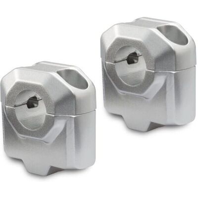 Elevador de Manillar Sw-motech - BMW R 1300 Gs - Específico para modelo, Plata, 30mm Elevador de Manillar Sw-motech - BMW R 1300 Gs - Específico para modelo, Plata, 30mm