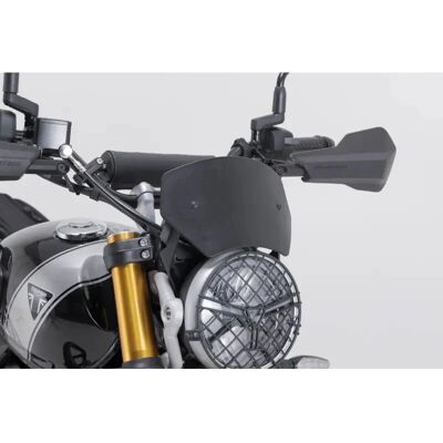 SW-Motech Triumph Scrambler 400 X - Black Aluminium Windshield SW-Motech Triumph Scrambler 400 X - Black Aluminium Windshield