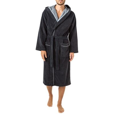 Morgenstern Daniel - blau - XXL - Velours - Bademantel Morgenstern Daniel - blau - XXL - Velours - Bademantel
