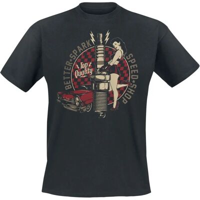 Gasoline Bandit Better Spark Kurzarmp- T-Shirt - Streetwear Gasoline Bandit Better Spark Kurzarmp- T-Shirt - Streetwear