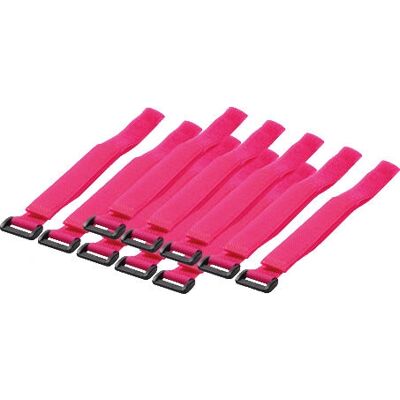 LogiLink KAB0016 Nylon Pink Kabelbinder - Wiederverwendbar mit Klettverschluss LogiLink KAB0016 Nylon Pink Kabelbinder - Wiederverwendbar mit Klettverschluss
