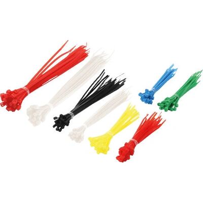 LogiLink Kabelbinder Nylon Mehrfarbig Set - Kabelbinder - Kabelbinder-Set - Nylon - 200 Stk LogiLink Kabelbinder Nylon Mehrfarbig Set - Kabelbinder - Kabelbinder-Set - Nylon - 200 Stk