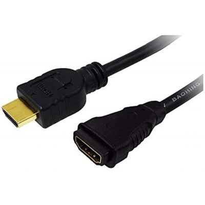 Cavo HDMI ad alta velocità con Ethernet LogiLink - 2 m - Nero Cavo HDMI ad alta velocità con Ethernet LogiLink - 2 m - Nero