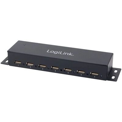 Logilink USB 2.0 Hub 7-Port Metall - Hub Logilink USB 2.0 Hub 7-Port Metall - Hub