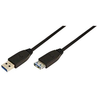 LogiLink USB 3.0 Verlängerungskabel - 3m - Schwarz LogiLink USB 3.0 Verlängerungskabel - 3m - Schwarz