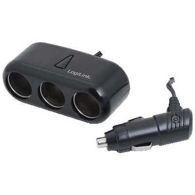 LogiLink 3-ports biladapter - Bil lader tillbehör LogiLink 3-ports biladapter - Bil lader tillbehör