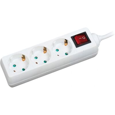 LogiLink LPS206 Mehrfachsteckdose mit Schalter 1,4m Weiß LogiLink LPS206 Mehrfachsteckdose mit Schalter 1,4m Weiß