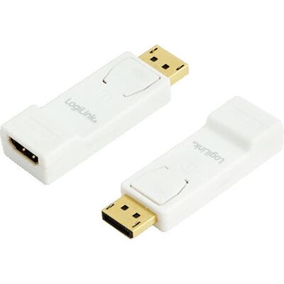 LogiLink CV0057 DisplayPort HDMI Adapter - Goldene Anschlüsse LogiLink CV0057 DisplayPort HDMI Adapter - Goldene Anschlüsse