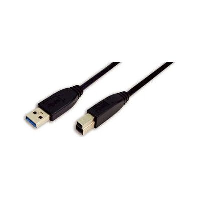LogiLink USB-Kabel - 3m, Schwarz, USB 3.2 Gen 1 LogiLink USB-Kabel - 3m, Schwarz, USB 3.2 Gen 1