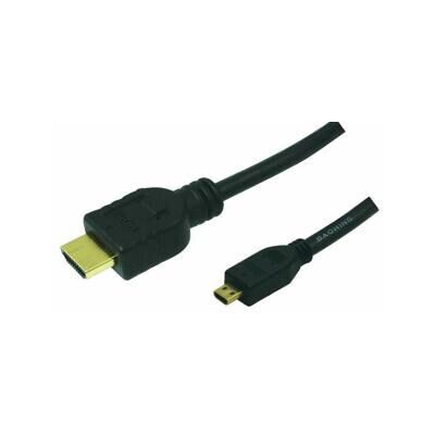 LogiLink 1.5m HDMI zu HDMI Micro - M/M HDMI Kabel HDMI Typ A (Standard) HDMI Typ D (Micro) Schwarz LogiLink 1.5m HDMI zu HDMI Micro - M/M HDMI Kabel HDMI Typ A (Standard) HDMI Typ D (Micro) Schwarz
