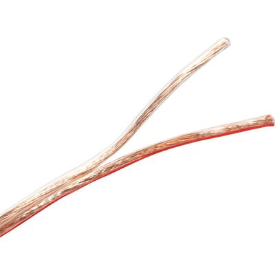 Cavo audio LogiLink CA1076 - 25m, Trasparente, Cavo diffusore Cavo audio LogiLink CA1076 - 25m, Trasparente, Cavo diffusore