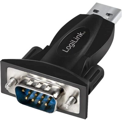 Adaptador USB 2.0 a RS-232 de LogiLink - Compacto y Activo Adaptador USB 2.0 a RS-232 de LogiLink - Compacto y Activo