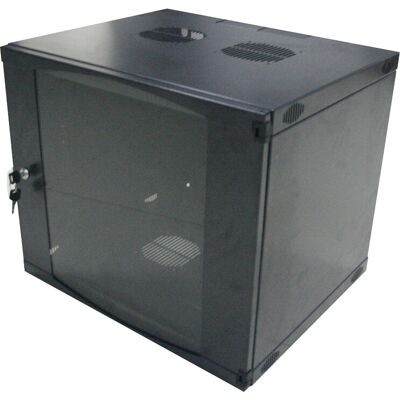 LogiLink Wall Mount Rack Cabinet - 9U, Grey LogiLink Wall Mount Rack Cabinet - 9U, Grey