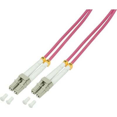 LogiLink 10m LWL Patchkabel Violet LC-LC LogiLink 10m LWL Patchkabel Violet LC-LC