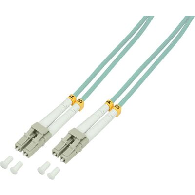 LogiLink 10m OM3 fiberkabel - Duplex, Blå LogiLink 10m OM3 fiberkabel - Duplex, Blå