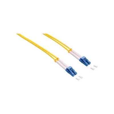 LogiLink 2m LC-LC Duplex Glasfaser Patchkabel - OS2 - Gelb LogiLink 2m LC-LC Duplex Glasfaser Patchkabel - OS2 - Gelb