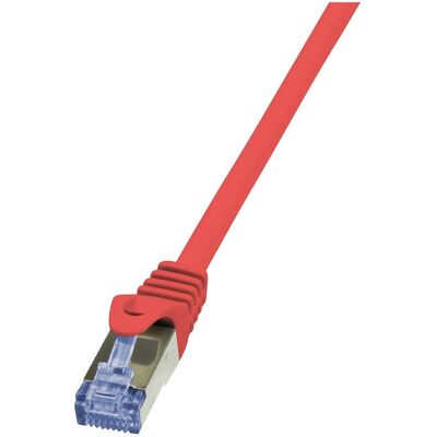 Câble réseau LogiLink 5m Cat6a S/FTP - Rouge - Publicité Câble réseau LogiLink 5m Cat6a S/FTP - Rouge - Publicité
