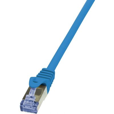 LogiLink Cat6a S/FTP 2m Hálózati Kábel Kék LogiLink Cat6a S/FTP 2m Hálózati Kábel Kék