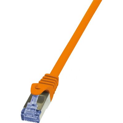 Câble réseau LogiLink 7,5m Cat6a S/FTP - Orange - Publicité Câble réseau LogiLink 7,5m Cat6a S/FTP - Orange - Publicité
