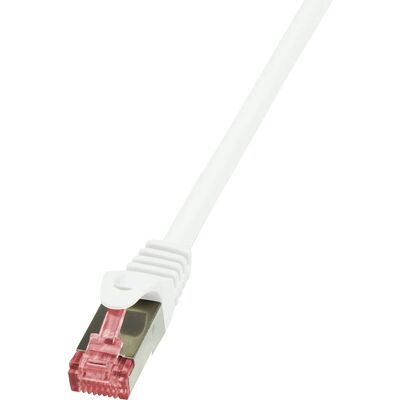 LogiLink CQ2101S 15m Cat6 S/FTP netværkskabel - Hvid LogiLink CQ2101S 15m Cat6 S/FTP netværkskabel - Hvid