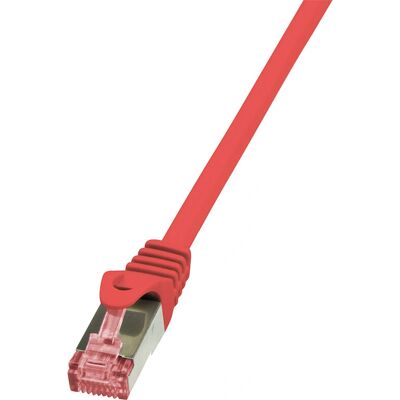 Câble réseau LogiLink Modèle CQ2064S 3m Rouge CAT6 S/FTP - Publicité Câble réseau LogiLink Modèle CQ2064S 3m Rouge CAT6 S/FTP - Publicité