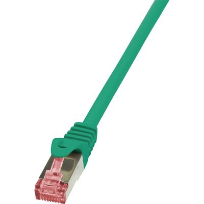 LogiLink 0,5m Cat6 S/FTP Hálózati kábel - Zöld LogiLink 0,5m Cat6 S/FTP Hálózati kábel - Zöld