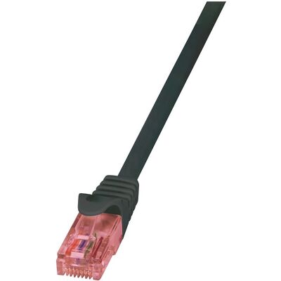 LogiLink 7,5m Cat6 U/UTP Netzwerkkabel - Schwarz LogiLink 7,5m Cat6 U/UTP Netzwerkkabel - Schwarz