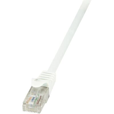 LogiLink 25cm Cat6 U/UTP RJ45 Verkkokaapeli Valkoinen - Verkkokaapeli LogiLink 25cm Cat6 U/UTP RJ45 Verkkokaapeli Valkoinen - Verkkokaapeli