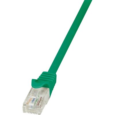 Câble réseau RJ45 CAT 6 U / UTP LogiLink 10 m Vert - Publicité Câble réseau RJ45 CAT 6 U / UTP LogiLink 10 m Vert - Publicité