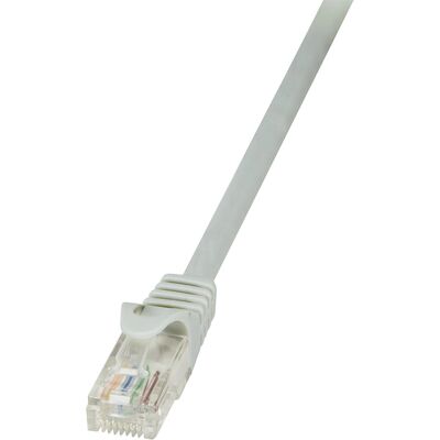 LogiLink 0,5m Cat5e U/UTP hálózati kábel - Szürke LogiLink 0,5m Cat5e U/UTP hálózati kábel - Szürke