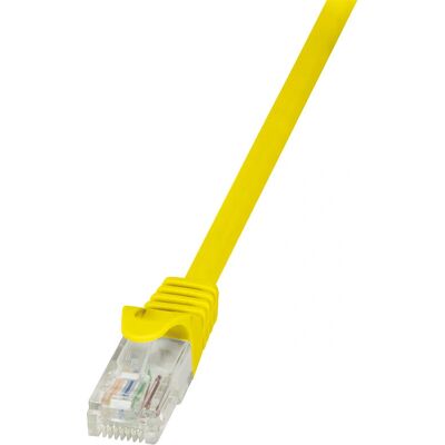 Câble réseau LogiLink 3m Cat5e U/UTP - Jaune - Publicité Câble réseau LogiLink 3m Cat5e U/UTP - Jaune - Publicité