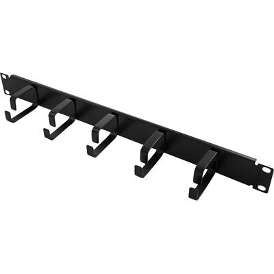 LogiLink Kabelmanagement-Leiste - 1U - 19" Schwarz LogiLink Kabelmanagement-Leiste - 1U - 19" Schwarz