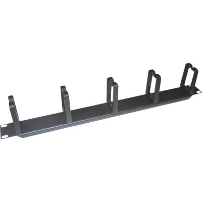 Pannello di gestione cavi rack LogiLink - 1U, Nero, 19" - Accessorio Pannello di gestione cavi rack LogiLink - 1U, Nero, 19" - Accessorio