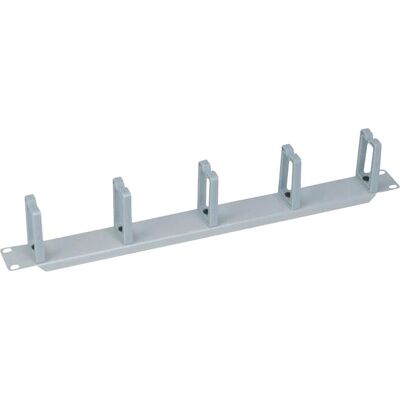Panneau de gestion de câbles Logilink OR104G - 1U, gris, 19" - Publicité Panneau de gestion de câbles Logilink OR104G - 1U, gris, 19" - Publicité