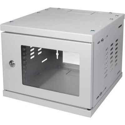 LogiLink W06Z33G Wandmontierter 4U Rack-Schrank LogiLink W06Z33G Wandmontierter 4U Rack-Schrank