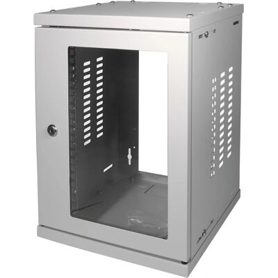 LogiLink W09Z33G Wandmontage Rack 8U Grau LogiLink W09Z33G Wandmontage Rack 8U Grau