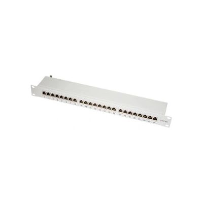Logilink NP0060 Pannello di patch - 24 porte, grigio, montaggio rack 19" - Patch Panel Logilink NP0060 Pannello di patch - 24 porte, grigio, montaggio rack 19" - Patch Panel