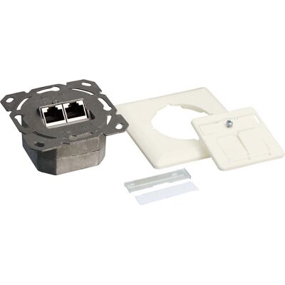 LogiLink NP0023 Prise murale blindée Cat.6 - Accessoire réseau LogiLink NP0023 Prise murale blindée Cat.6 - Accessoire réseau