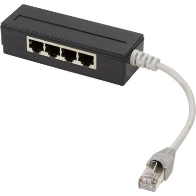 LogiLink MP0032 Divisor de Red - Negro LogiLink MP0032 Divisor de Red - Negro