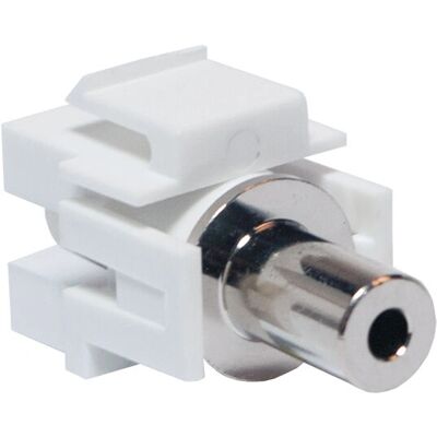 LogiLink NK0029 Keystone Modul - Stereo Klinke 3,5mm - Weiß LogiLink NK0029 Keystone Modul - Stereo Klinke 3,5mm - Weiß