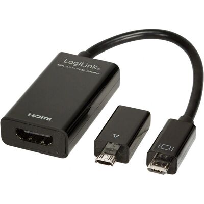 LogiLink UA0142A USB-Grafikadapter - MHL HDMI - Schwarz LogiLink UA0142A USB-Grafikadapter - MHL HDMI - Schwarz