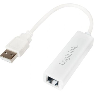 LogiLink UA0144B Weiß Netzwerkadapter - Ethernet 100 Mbit/s LogiLink UA0144B Weiß Netzwerkadapter - Ethernet 100 Mbit/s