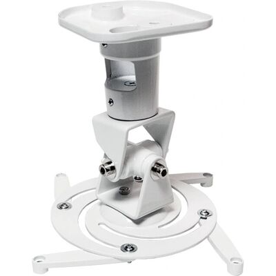 LogiLink BP0003 Weiße Deckenhalterung für Projektor - 15kg Support LogiLink BP0003 Weiße Deckenhalterung für Projektor - 15kg Support