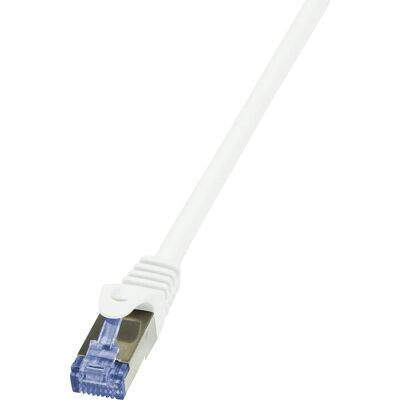 LogiLink PrimeLine Cat7 S/FTP 0,5m Hálózati kábel Fehér LogiLink PrimeLine Cat7 S/FTP 0,5m Hálózati kábel Fehér