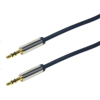 Câble audio LogiLink 3.5mm - 3.5mm 0.3m - Publicité Câble audio LogiLink 3.5mm - 3.5mm 0.3m - Publicité