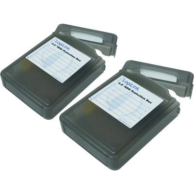 Logilink UA0133B Beschermdoos voor harde schijf - Hard Drive Protection Box Logilink UA0133B Beschermdoos voor harde schijf - Hard Drive Protection Box