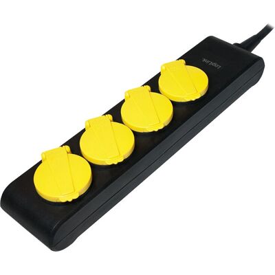 LogiLink LPS212 Verlängerung - 4 Steckdosen - 1,4m - Außen IP44 LogiLink LPS212 Verlängerung - 4 Steckdosen - 1,4m - Außen IP44
