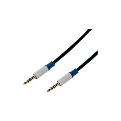 LogiLink BASC15 Audiokabel - 3,5mm, 1,5m, Schwarz, Blau, Grau - Audiokabel LogiLink BASC15 Audiokabel - 3,5mm, 1,5m, Schwarz, Blau, Grau - Audiokabel