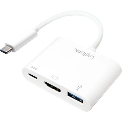 Adattatore Multiporta USB-C a HDMI di LogiLink - Adattatore video Adattatore Multiporta USB-C a HDMI di LogiLink - Adattatore video